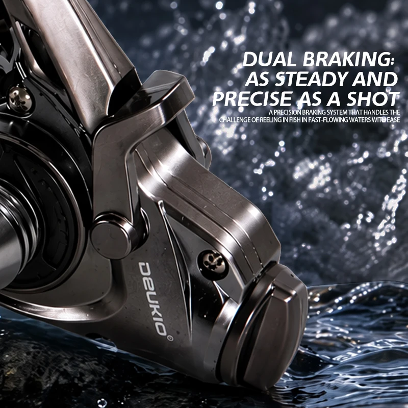 รอกตกปลา DEUKIO Mini Double Br - Trolling Reel บทวิจารณ์และราคา